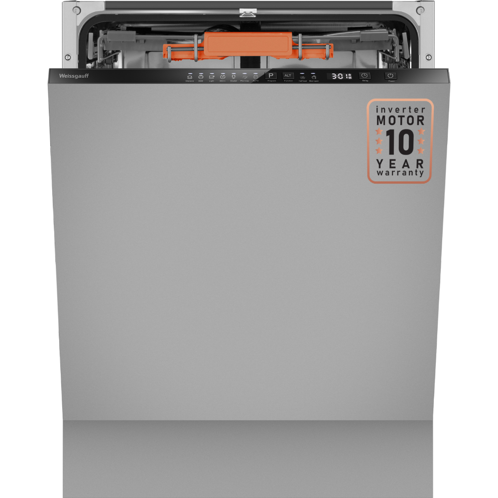 Посудомоечная машина встраиваемая Weissgauff BDW 6037 Inverter AutoOpen Infolight