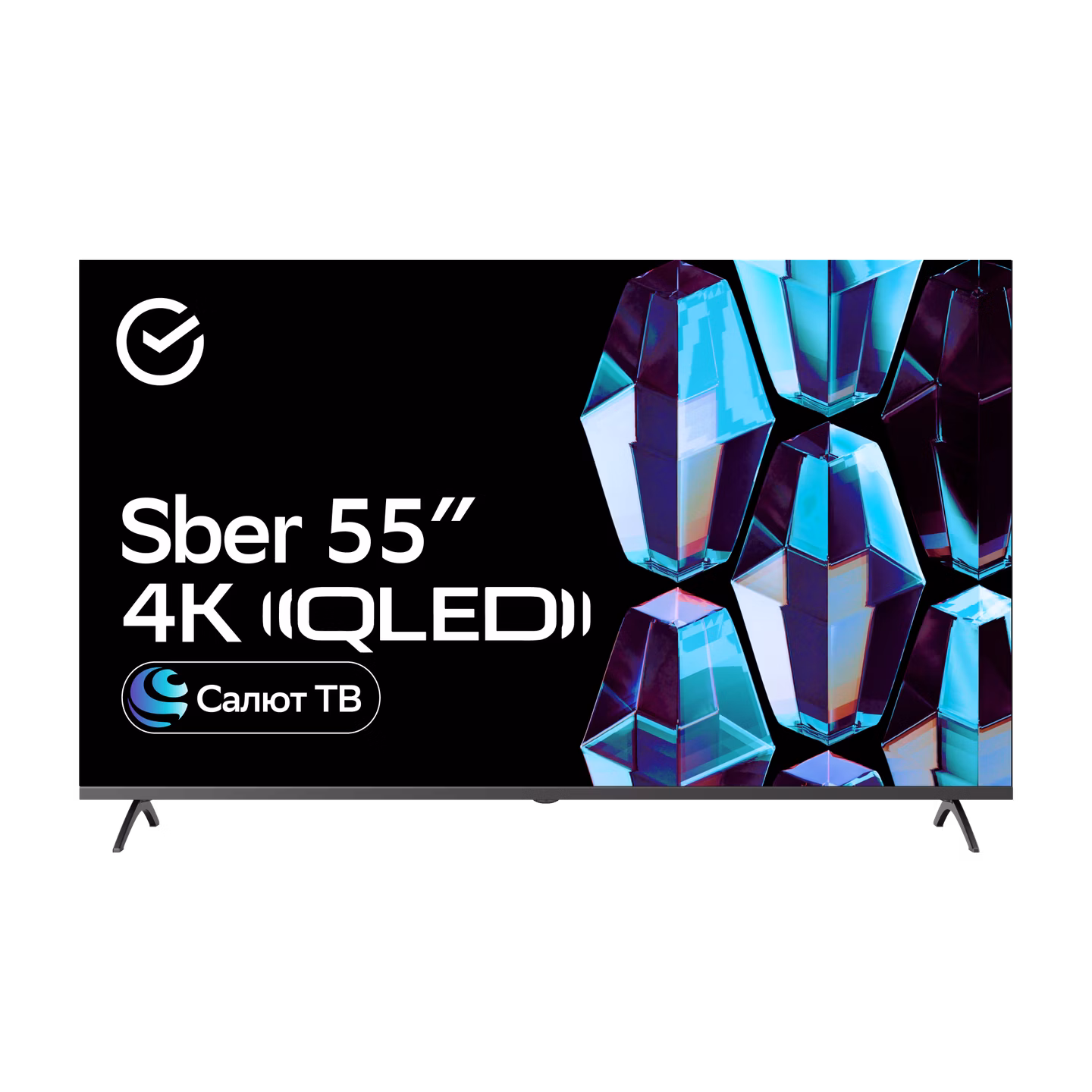 Телевизор Sber SDX-55UQ5235 титан