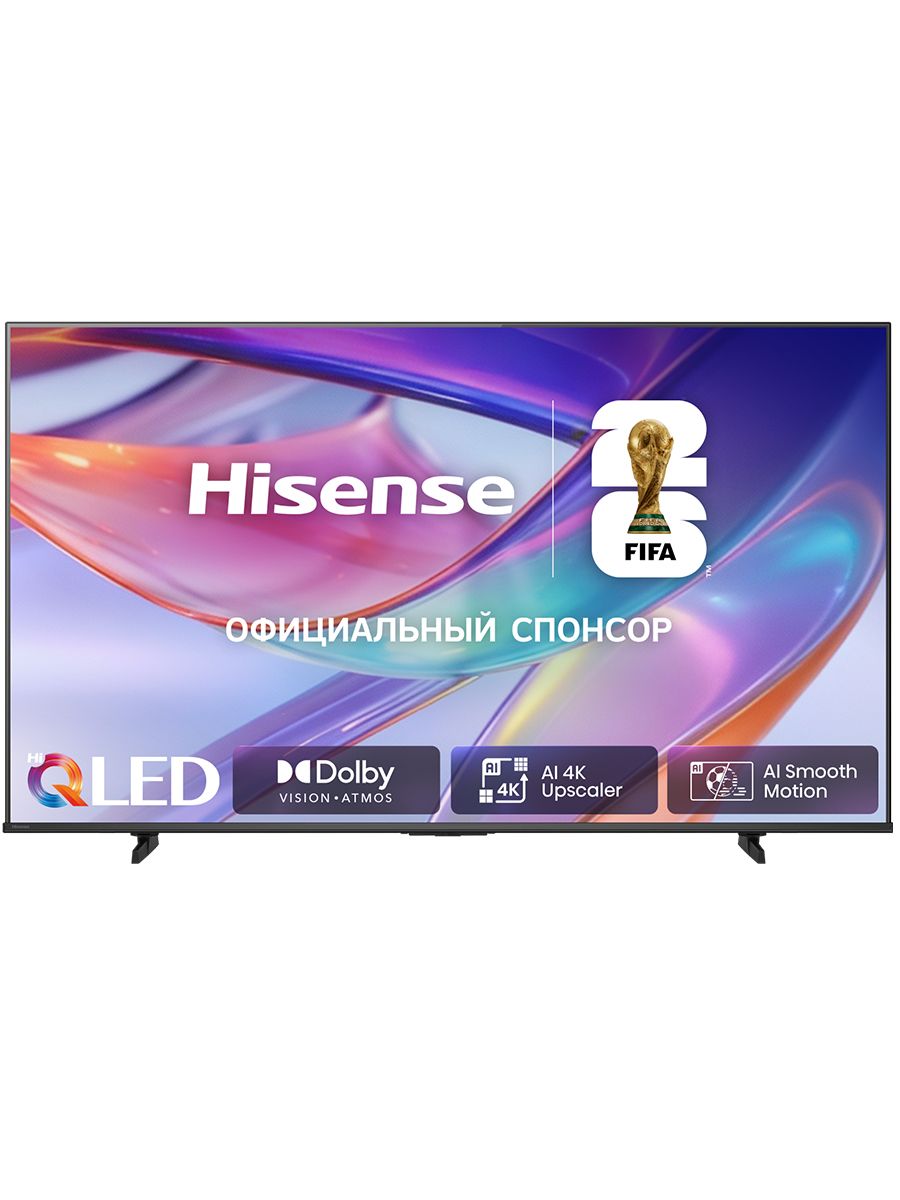 Телевизор Hisense 65E7S, черный