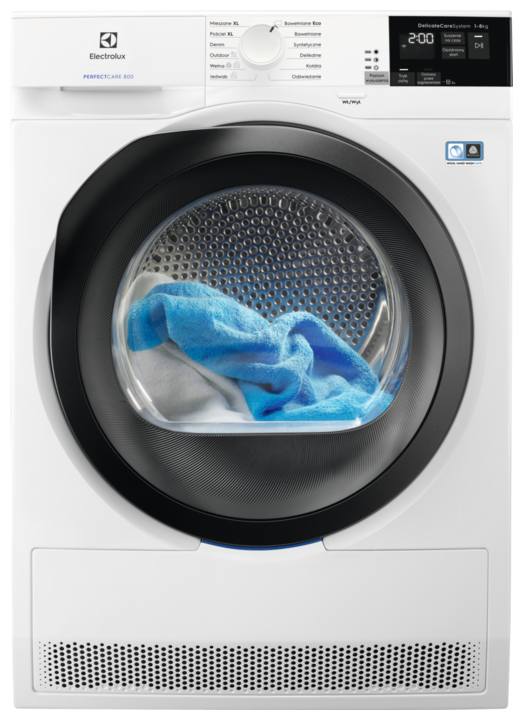 Сушильная машина Electrolux EW8H458BP, белый