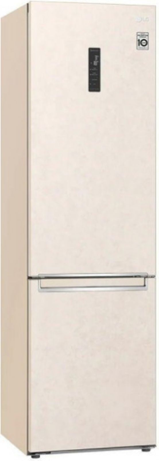 Холодильник LG GC-B509SESM, бежевый