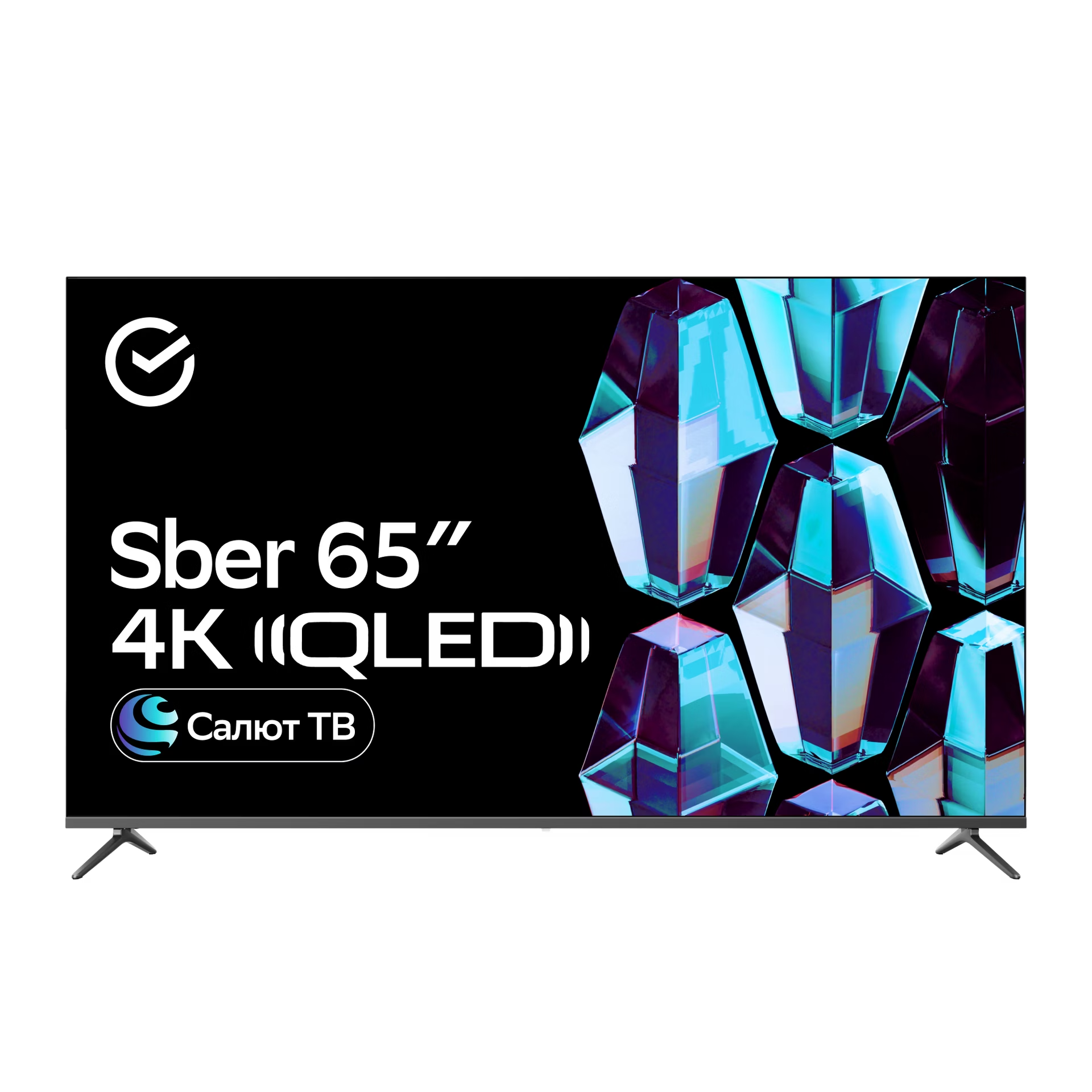 Телевизор Sber SDX-65UQ5233, темно-серый