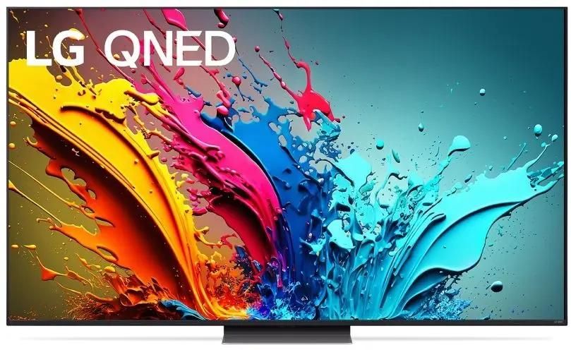 Телевизор LG 86QNED86T6A.ARUB, черный титан