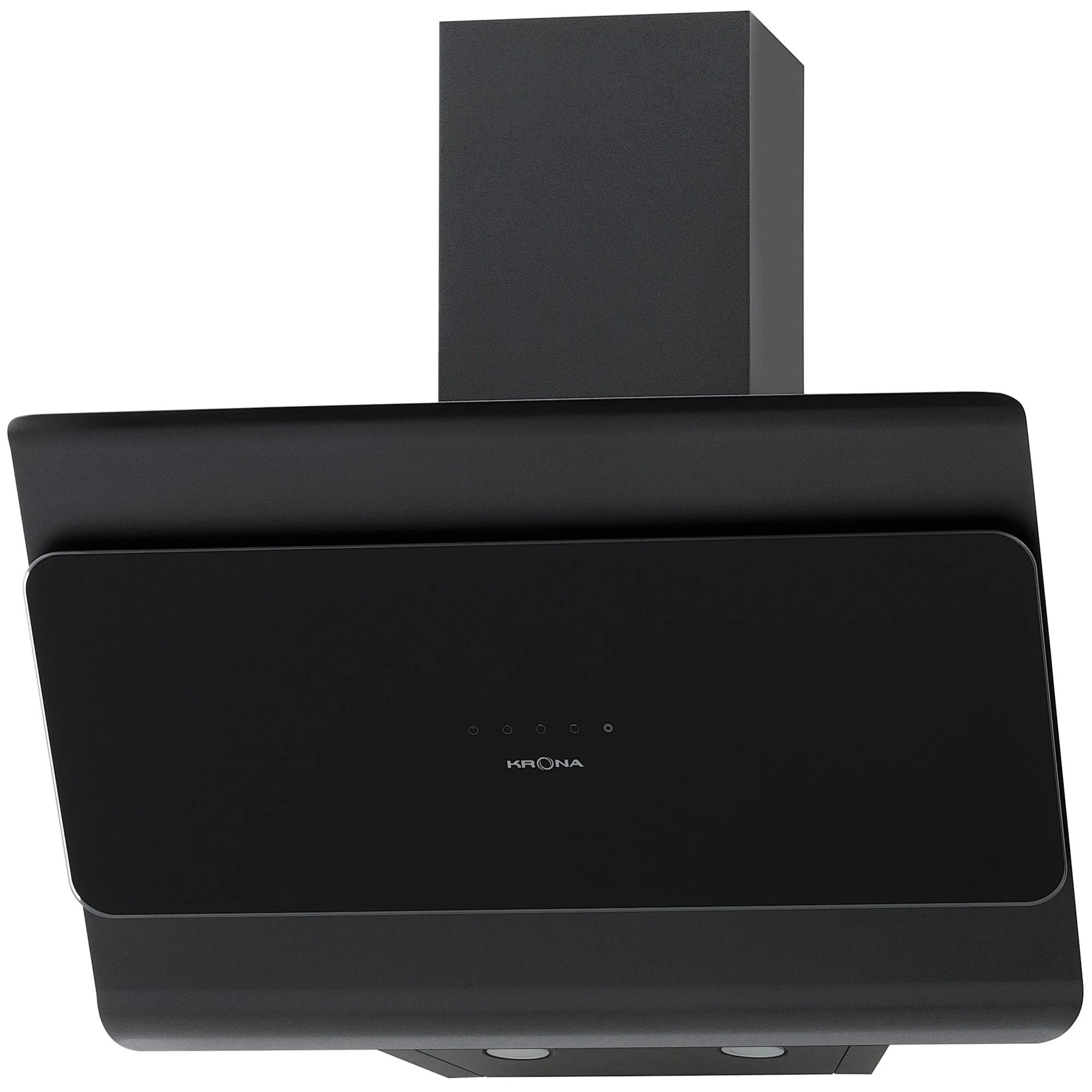 Вытяжка наклонная Krona Uran 600 DN Black 4S, черный