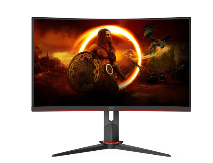 Монитор AOC Gaming CQ27G2S черный/красный