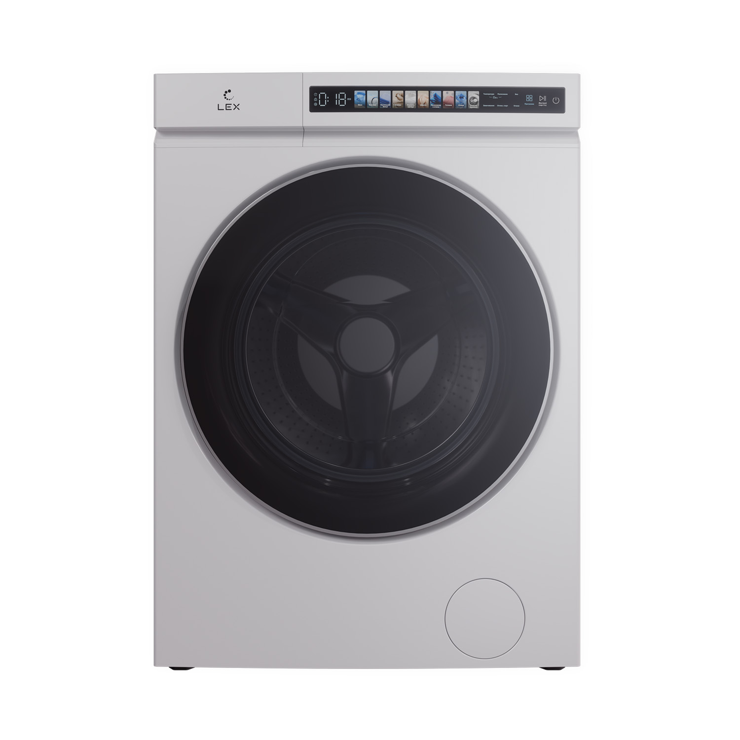 Стирально-сушильная машина Lex LWM 10012 WHID Magna, белый