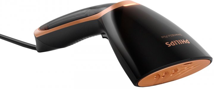 Отпариватель ручной Philips Steam&Go GC362/80 черный/золотистый