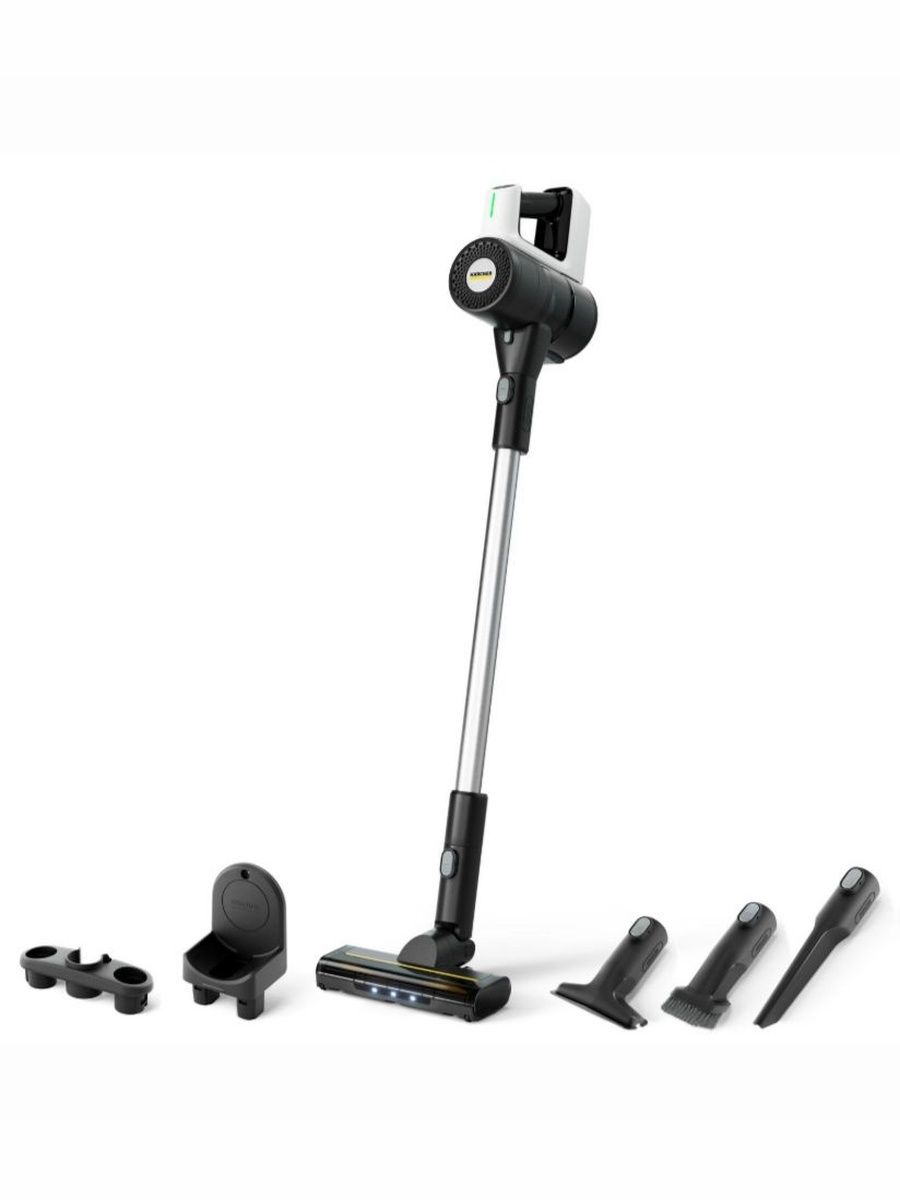 Пылесос вертикальный Karcher VCS 3 Nano Complete (1.198-930.0), белый/черный