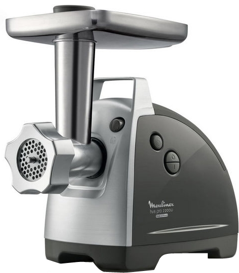 Мясорубка Moulinex ME 687832, черный/серебристый