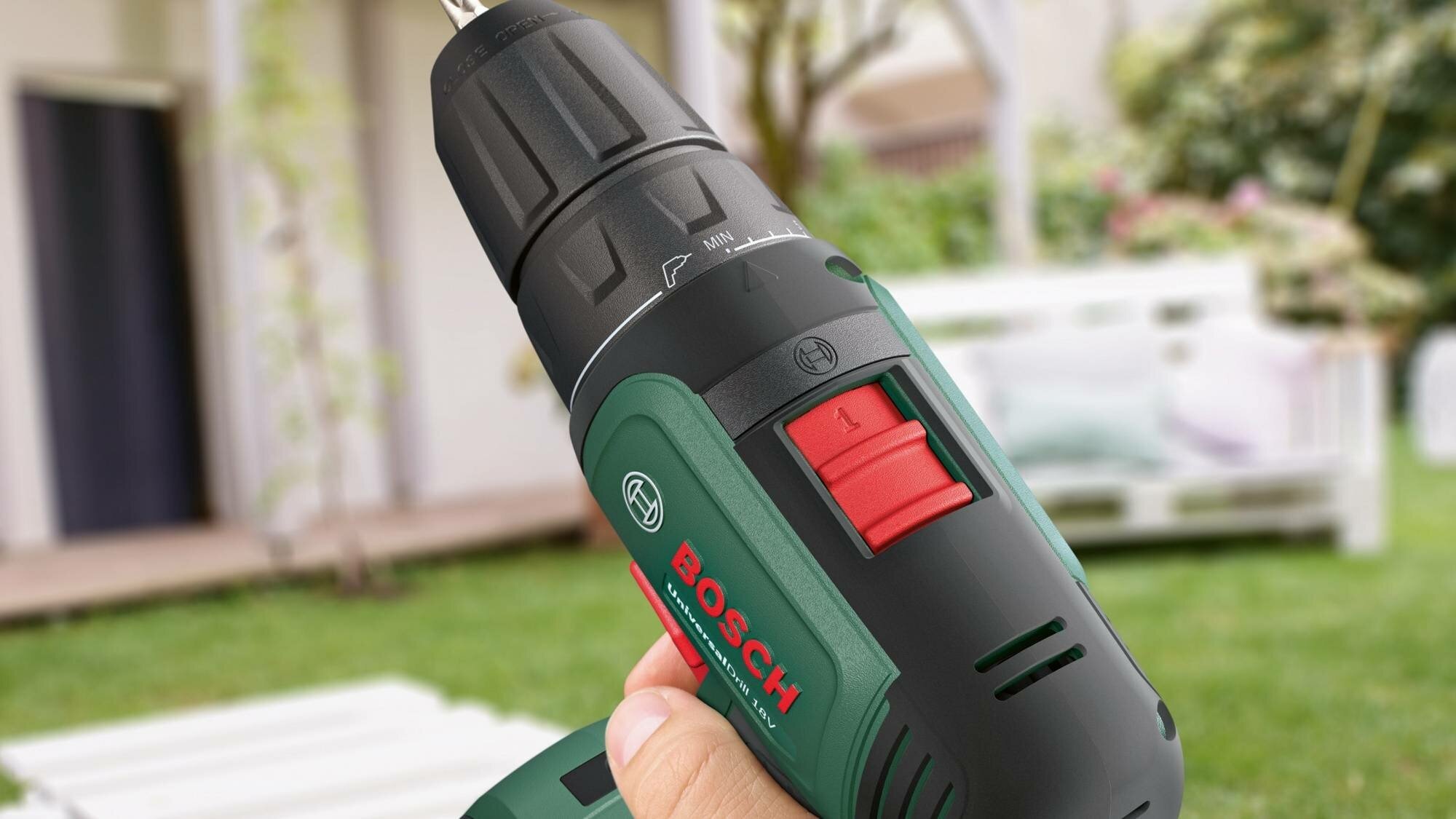 Bosch universal sale drill 18v