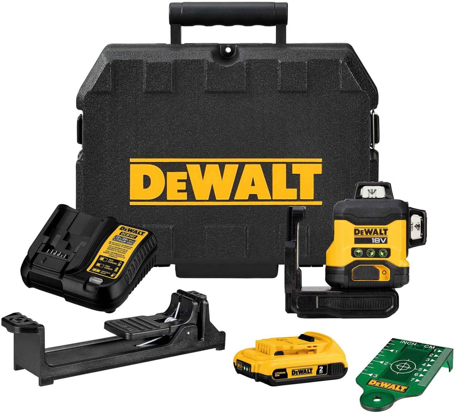 Нивелир лазерный Dewalt DCLE34031D1-QW