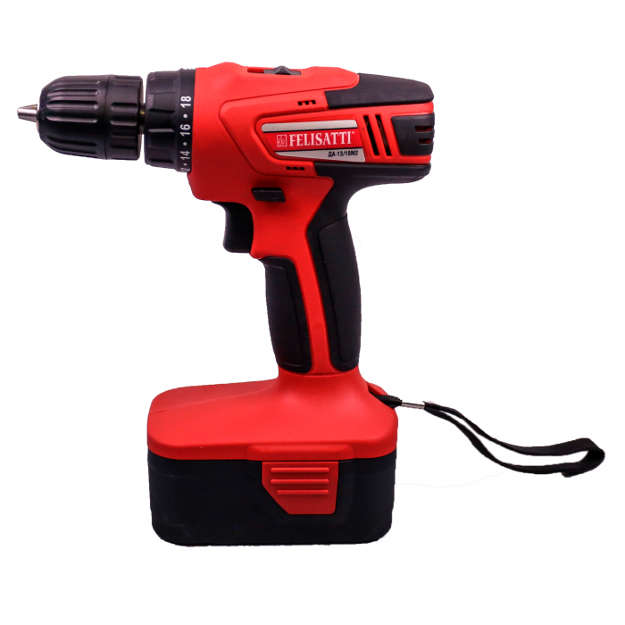Шуруповерт аккум. FELISATTI ДА-13/18М2 (2 аккум, 1,5Ач)