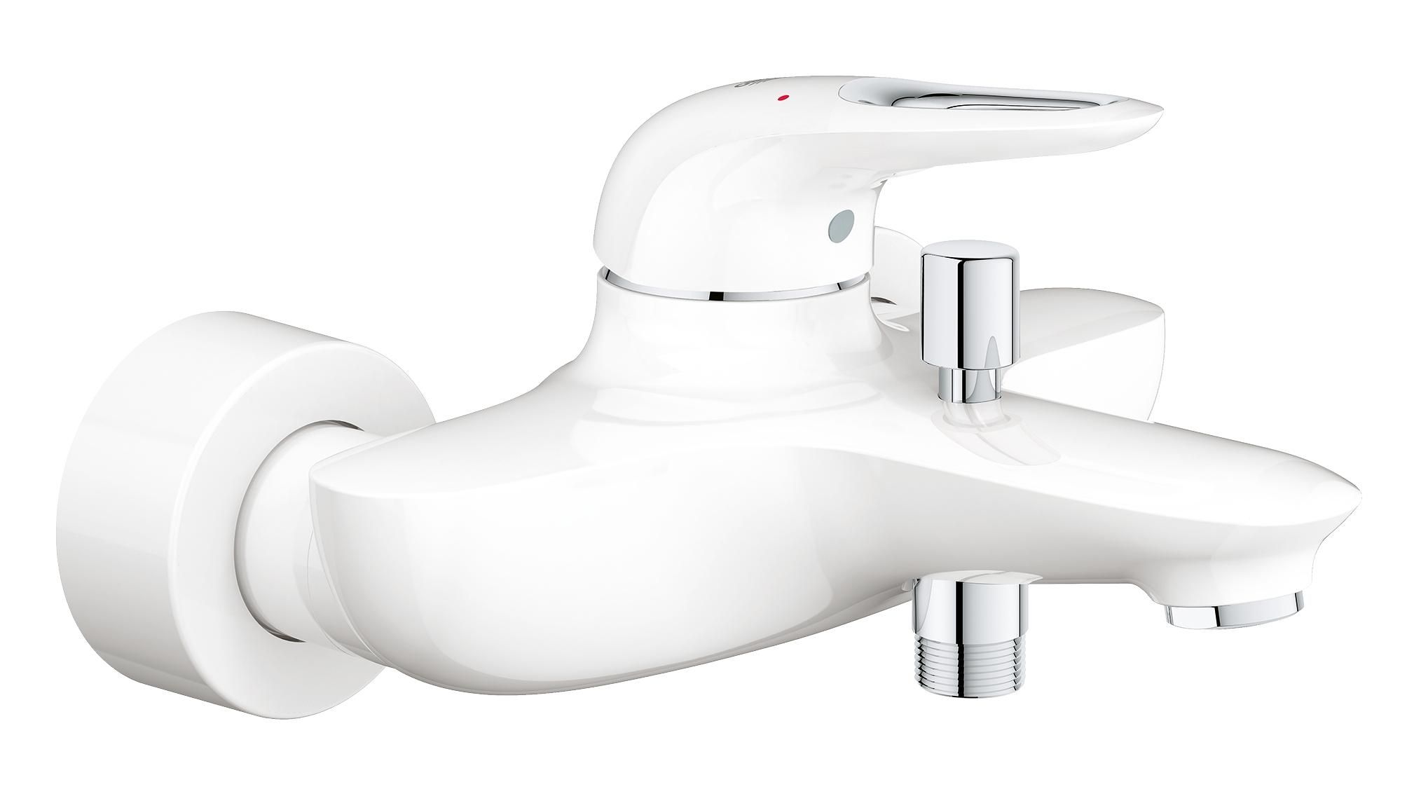 Смеситель для ванны Grohe Eurostyle 33591LS3, белая луна