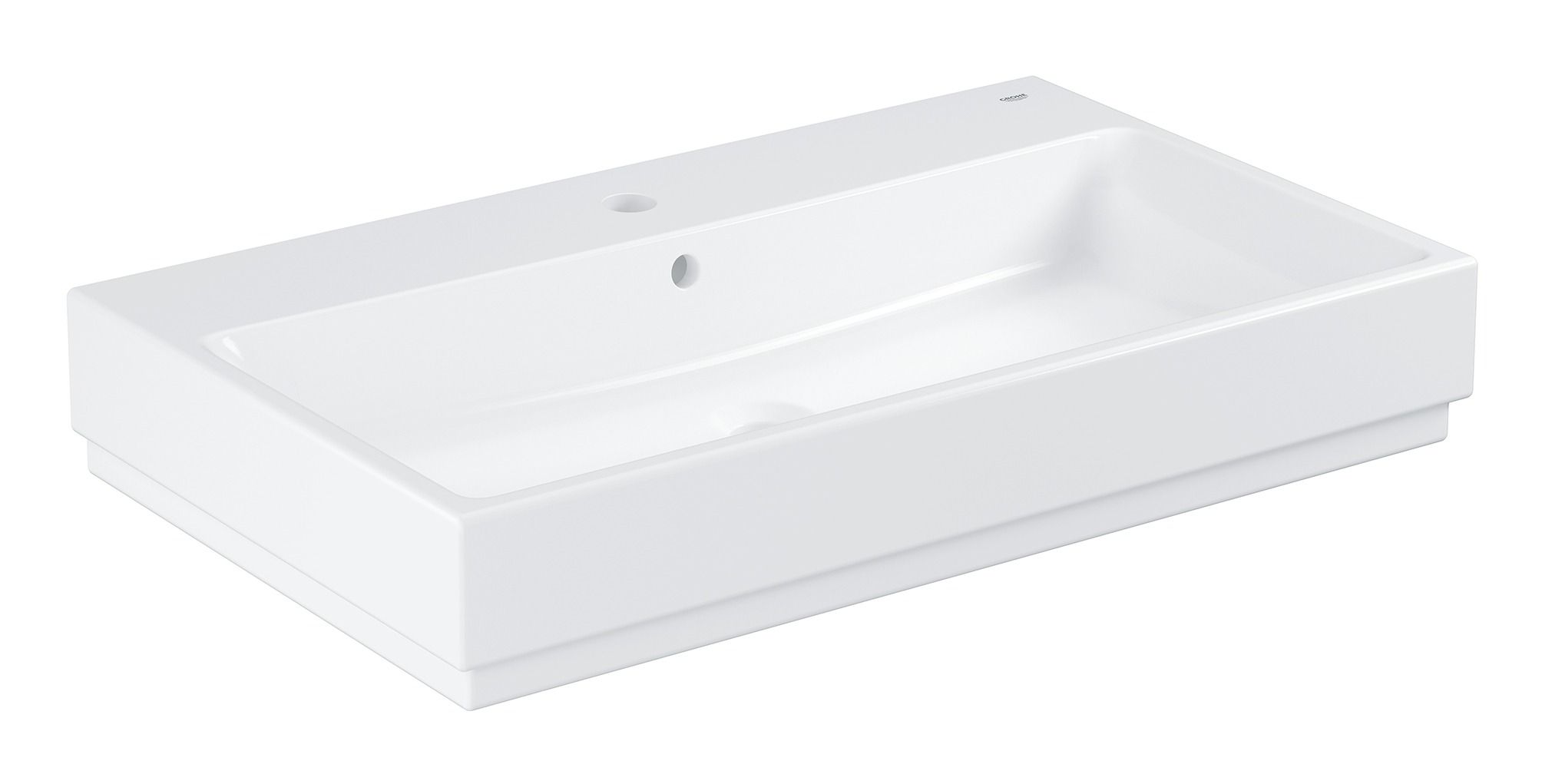 Раковина подвесная Grohe Cube Ceramic 80 3946900H, белый