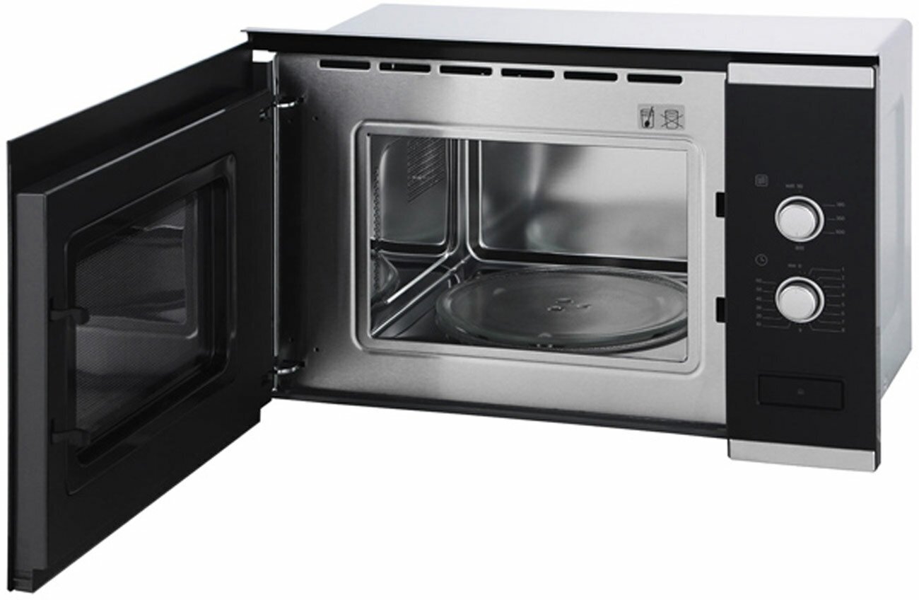 Микроволновая печь встраиваемая Bosch BFL520MS0, черный/нержавеющая сталь