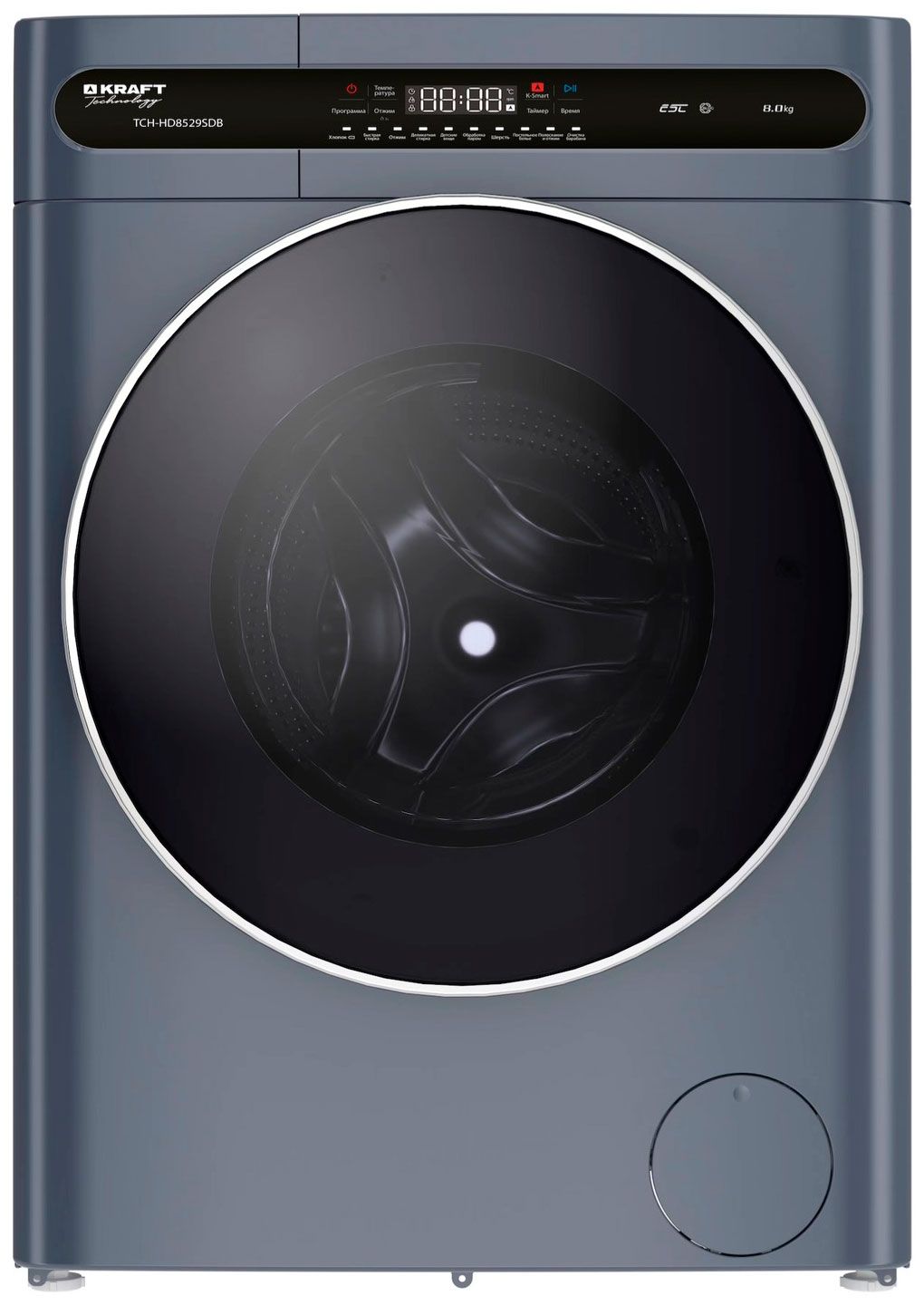 Стиральная машина Kraft Technology TCH-HD8529SDB, серый