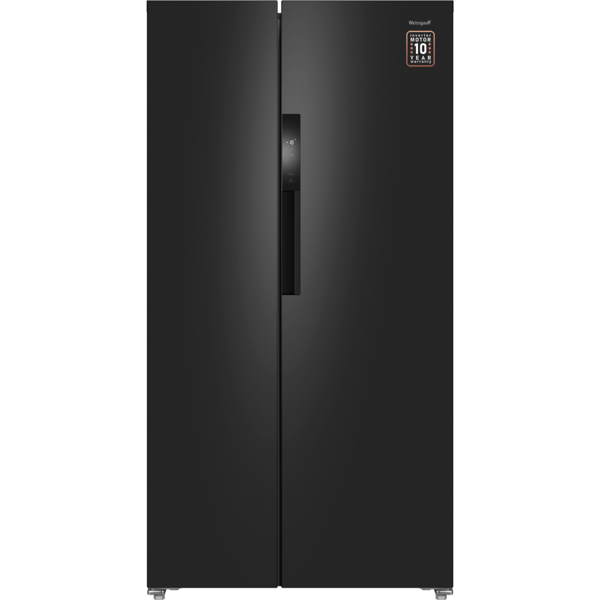 Холодильник Side-by-Side Weissgauff WSBS 550 Built-in NoFrost Inverter Black
