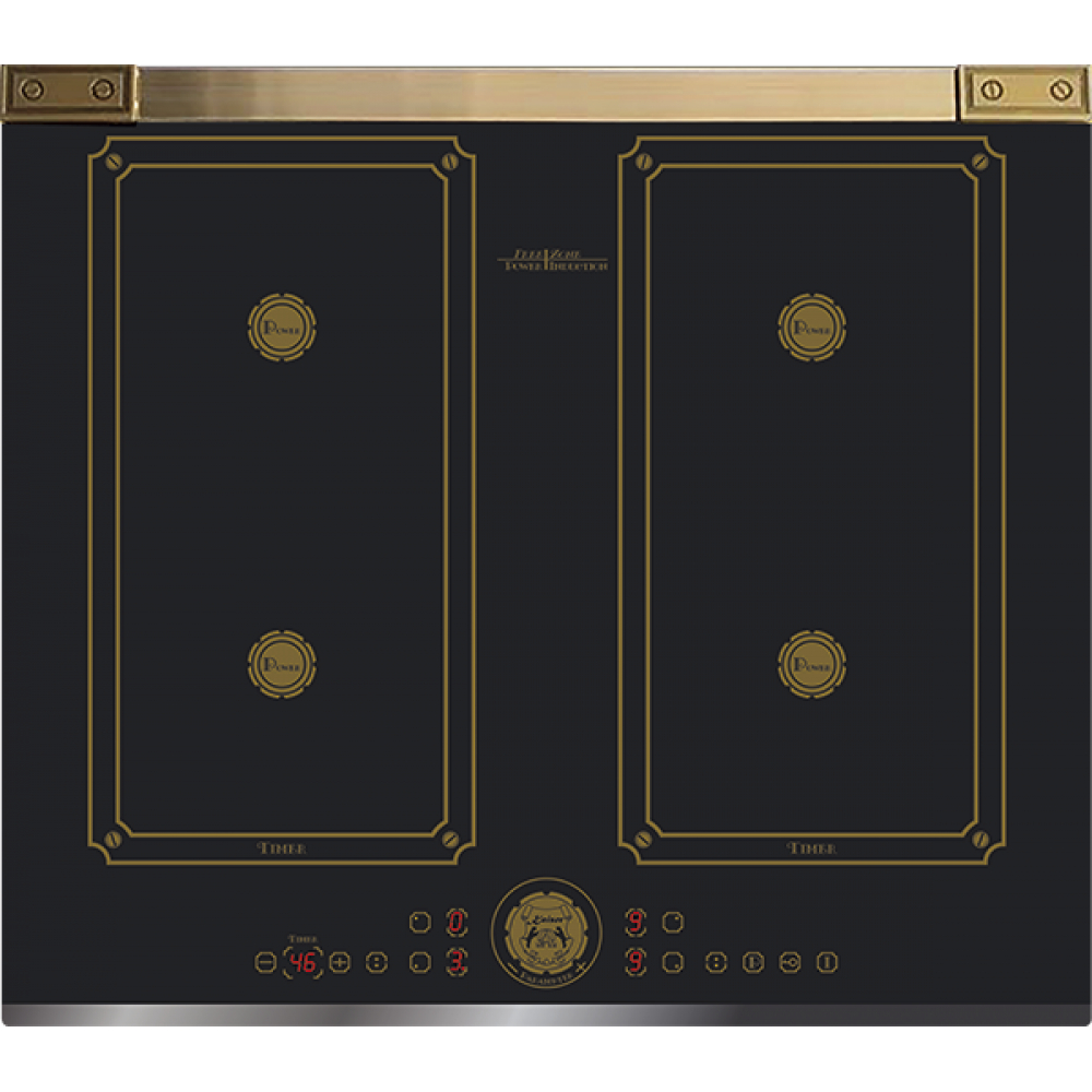 Варочная панель индукционная Kaiser KCT 6745 FI AD, черный