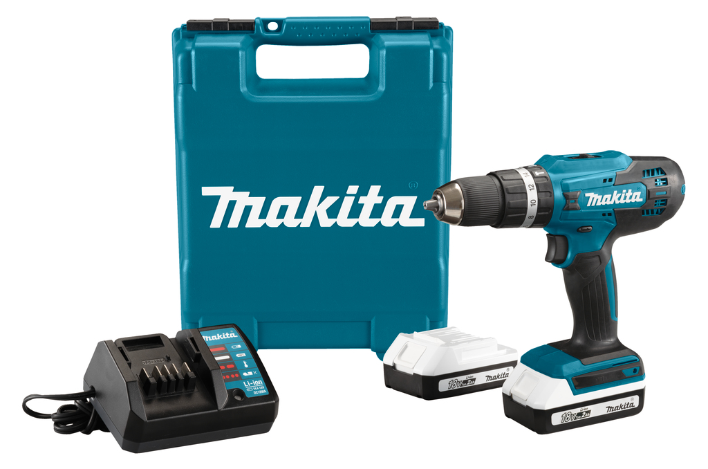 Дрель-шуруповерт ударная аккуммуляторная G-серия Makita HP488D006 (2х2.0Ач, з/у)
