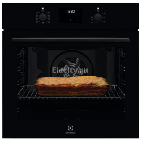 Духовой шкаф electrolux oef3h70tk черный