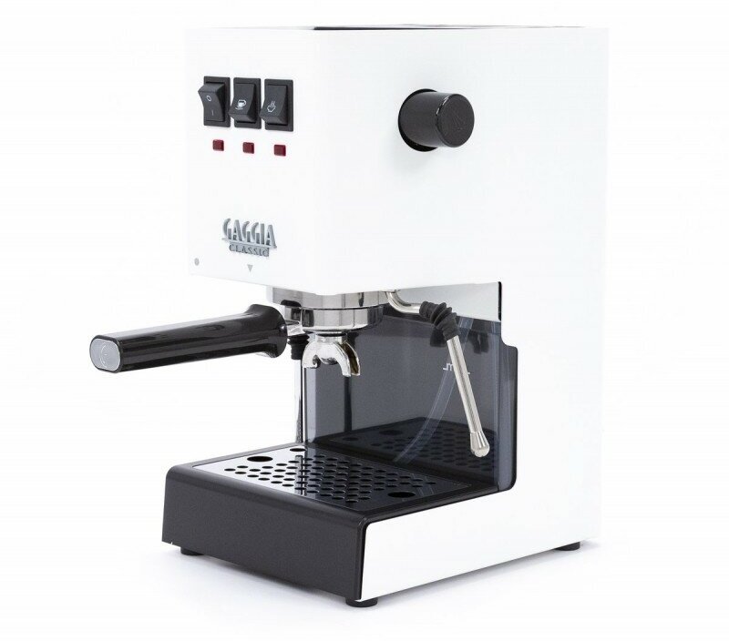 Кофеварка рожковая Gaggia Classic Evo RI9481/13, белый