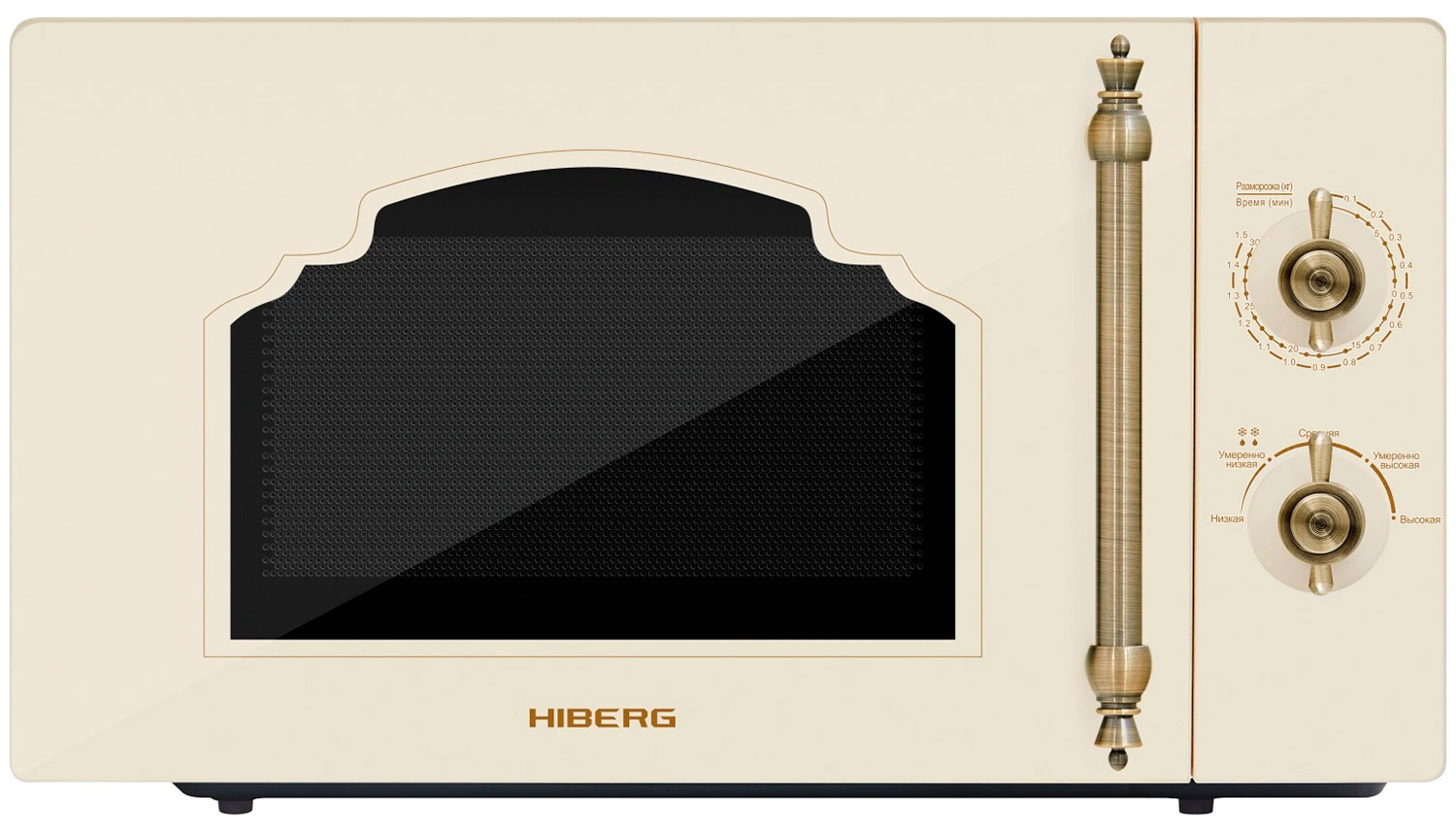 Микроволновая печь HIBERG  i-VM 4288 YR, бежевое стекло