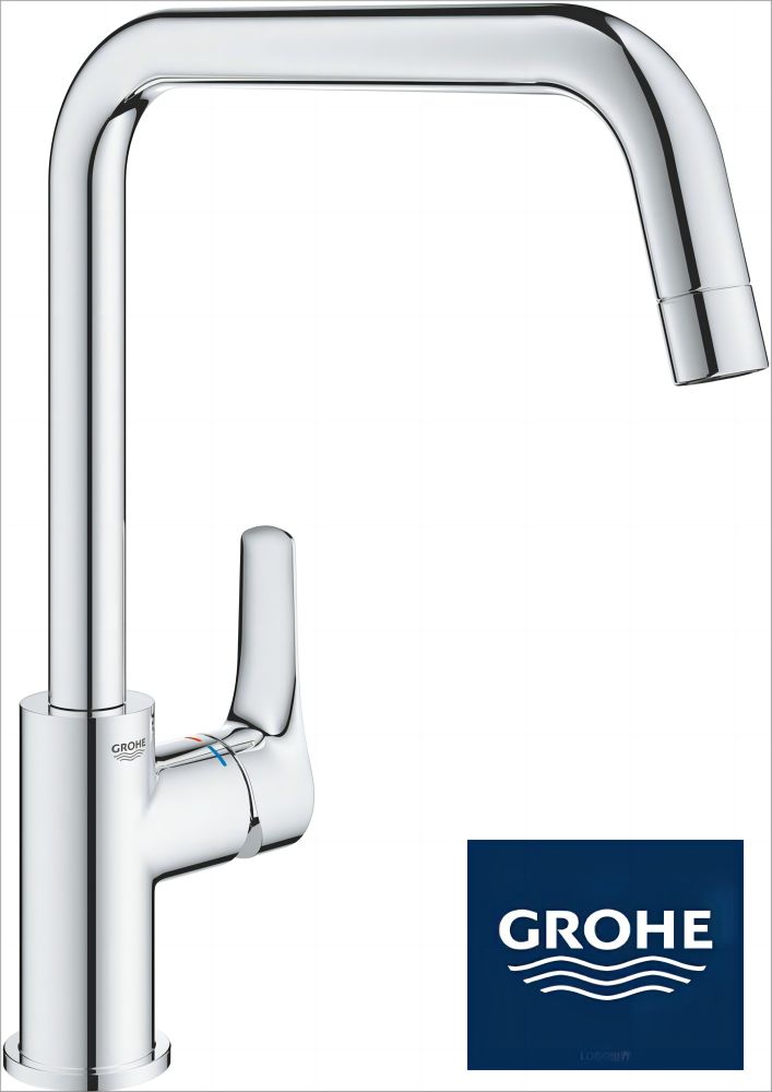 Смеситель для кухни Grohe Eurosmart 30567000, хром