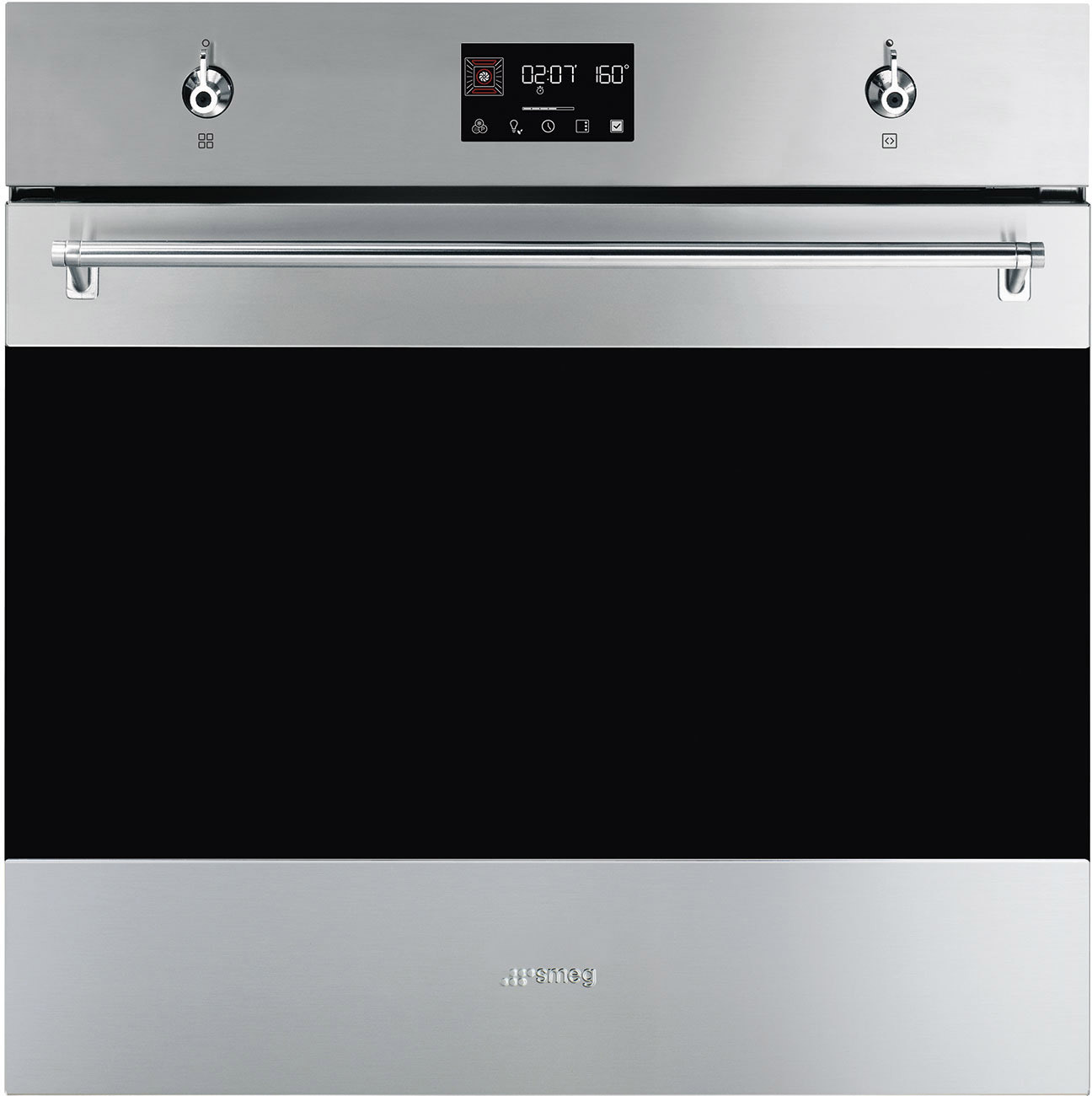 Духовой шкаф SMEG SOP6302TX, серебристый