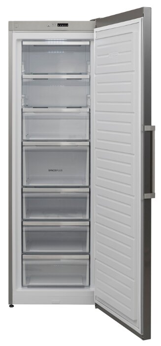 Морозильник Korting KNFR 1837 X, нержавеющая сталь