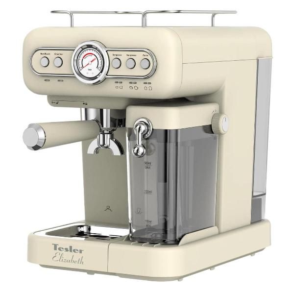 Кофеварка рожковая TESLER ECM-250 BEIGE