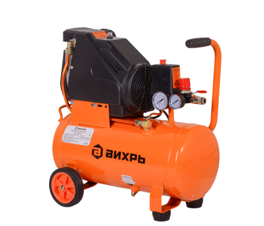 Компрессор безмасляный поршневой Вихрь КП-195/50