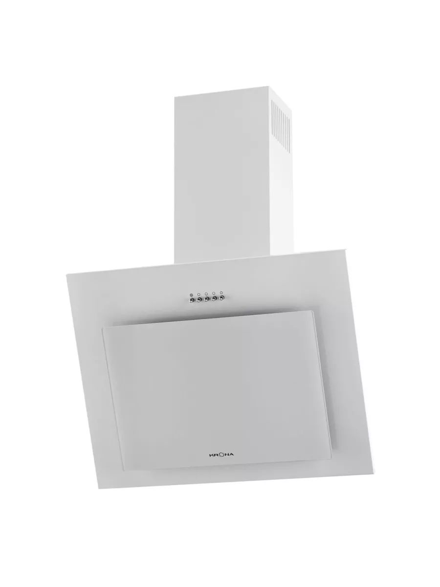 Вытяжка наклонная Krona Freya 600 White PB