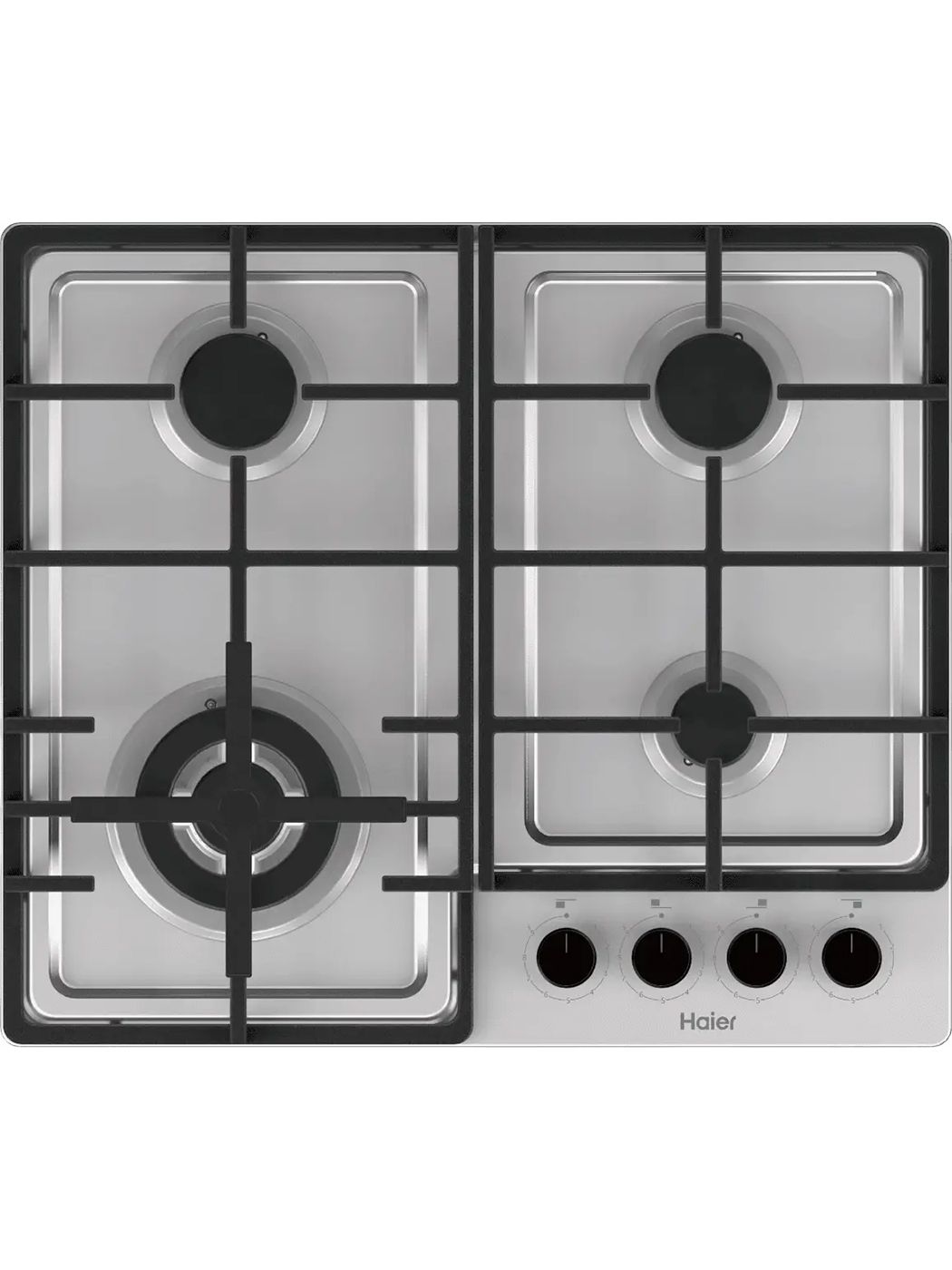 Варочная панель газовая Haier HHQ-M64CTPX, нержавеющая сталь