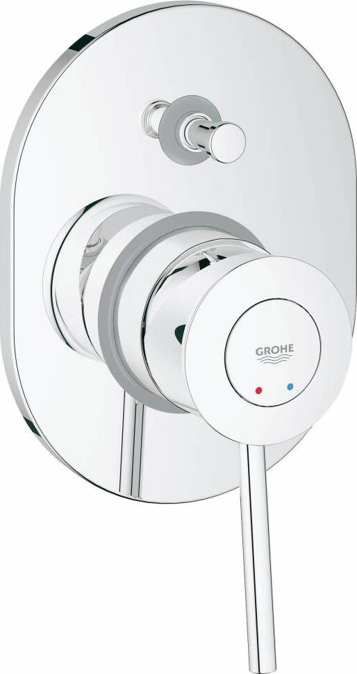 Смеситель для ванны Grohe BauClassic 29047000 (с внутренней частью)