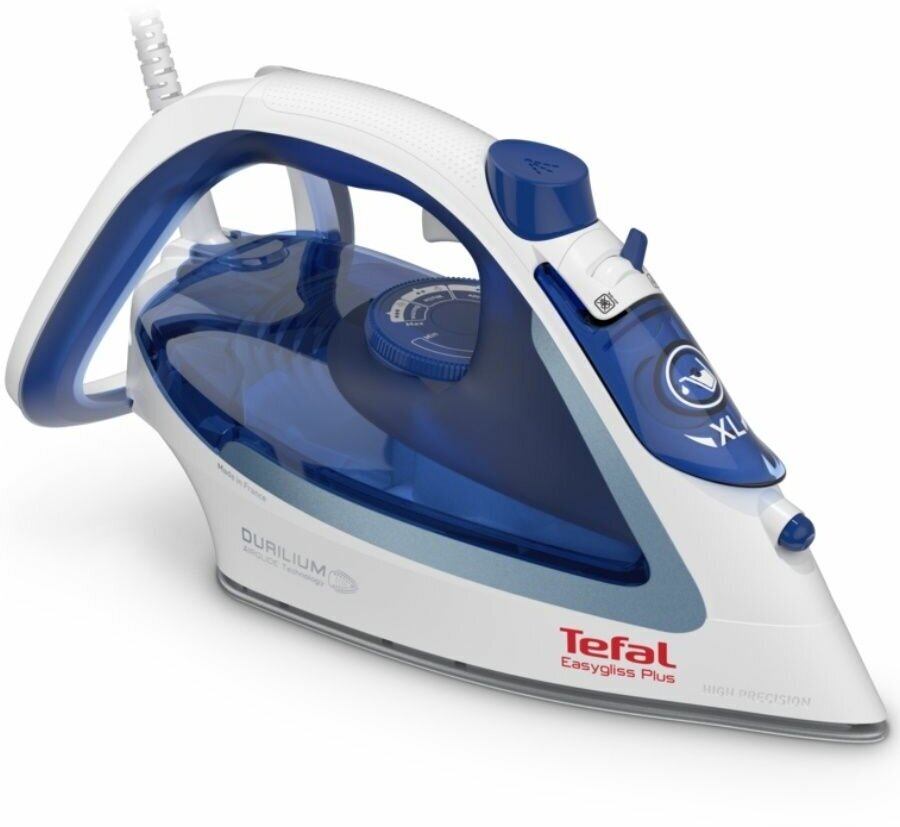 Утюг TEFAL Easygliss 2 FV5736E0, синий