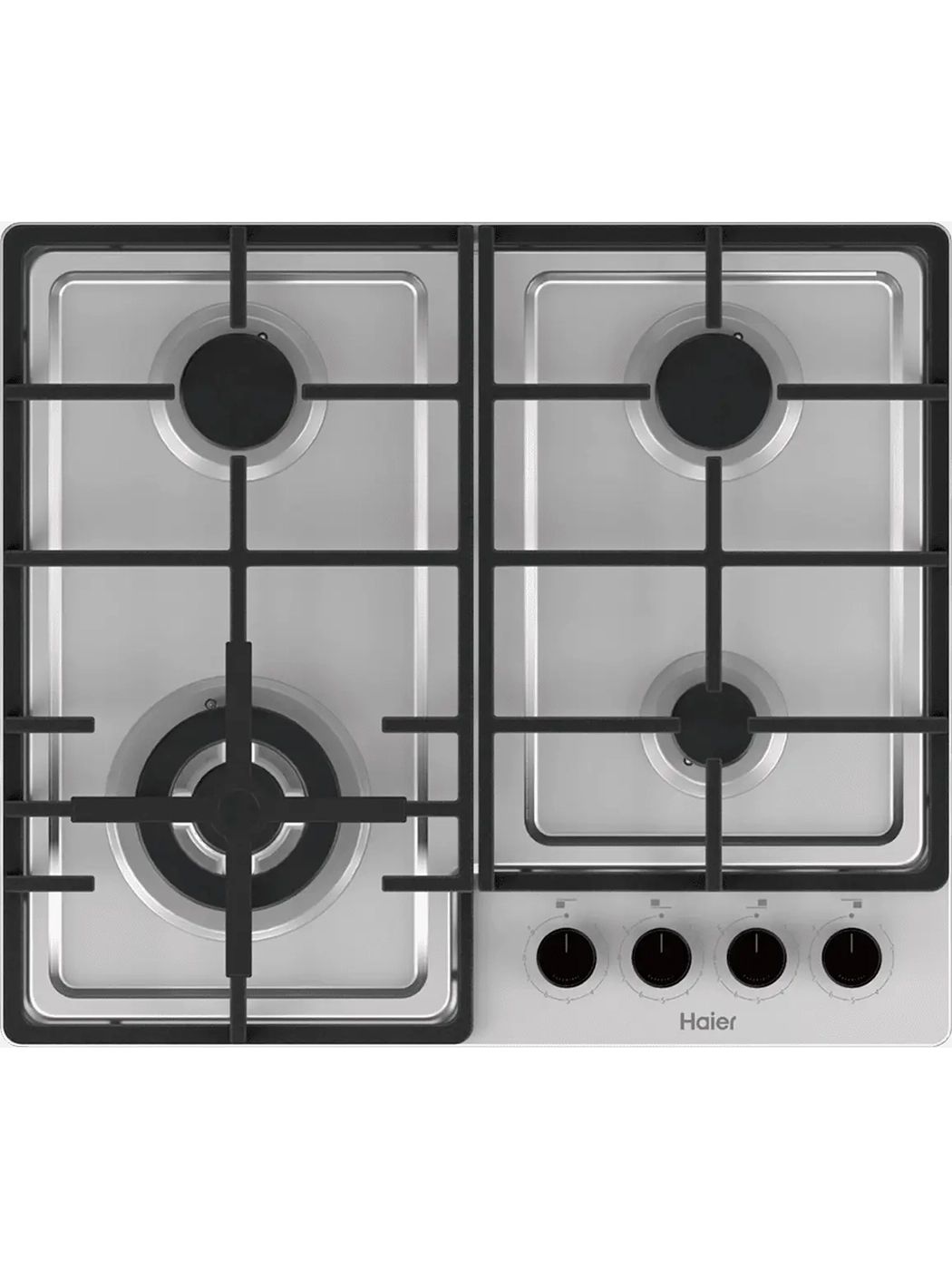 Варочная панель газовая Haier HHQ-M64CTQX, нержавеющая сталь