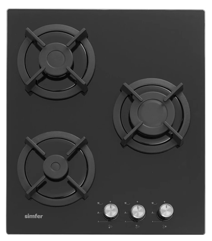 Варочная панель газовая Simfer H45N30B416, черный