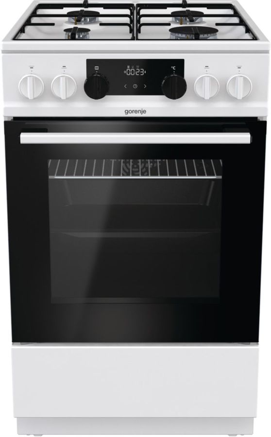Плита комбинированная Gorenje K535W белый/черный