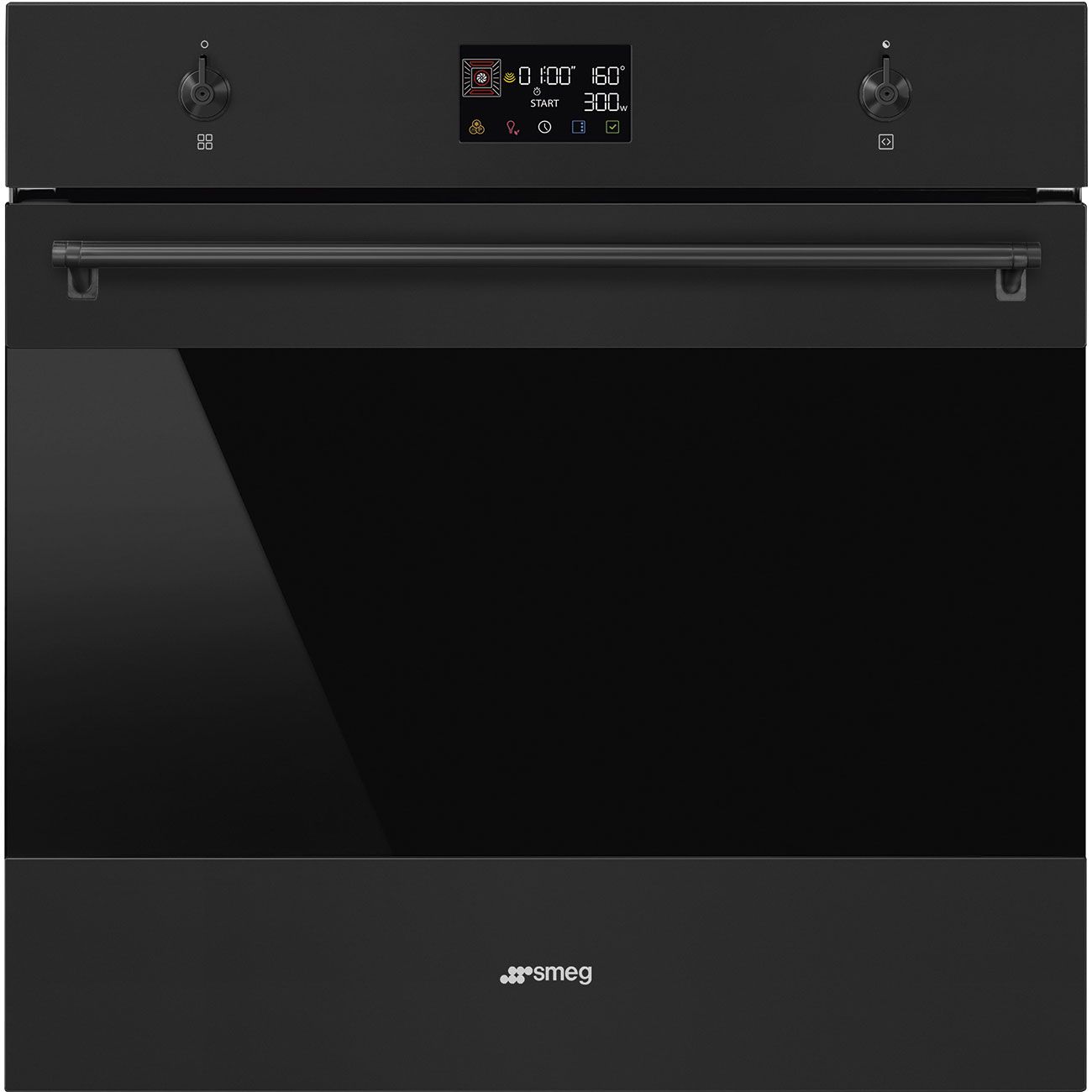 Духовой шкаф SMEG SO6302M2N, черный