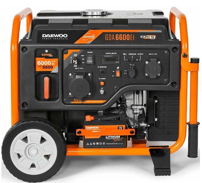 Генератор инверторный DAEWOO GDA 6600Ei