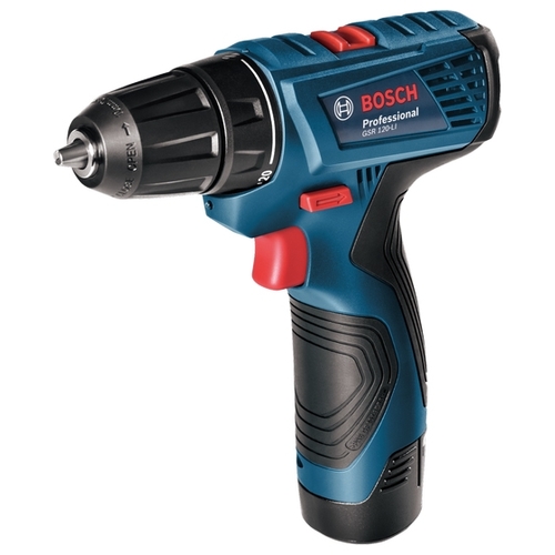 Дрель-шуруповерт BOSCH GSR 120-LI 1.5Ач х2 кейс комплект1