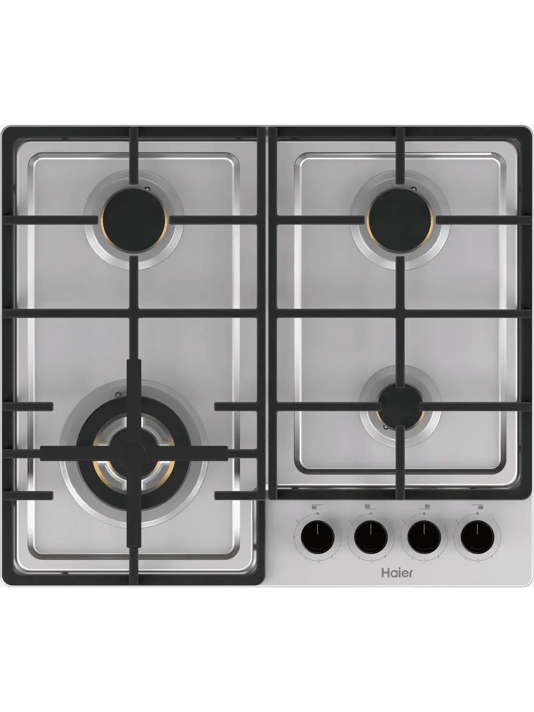 Варочная панель газовая Haier HHQ-M64CAQX, нержавеющая сталь