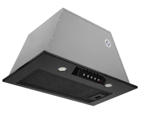 Вытяжка Akpo Neva Glass Eco 60 WK-4 черное стекло/нержавеющая сталь