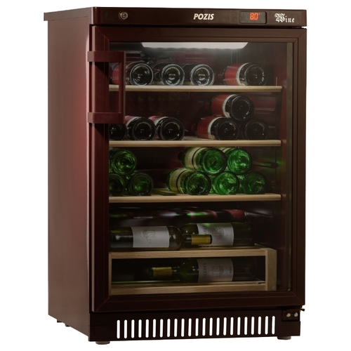 Винный шкаф Pozis ШВ-39 brown
