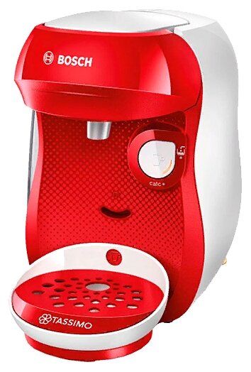 Кофемашина Bosch TAS 1001/1002/1003/1006/1007 Happy bright red