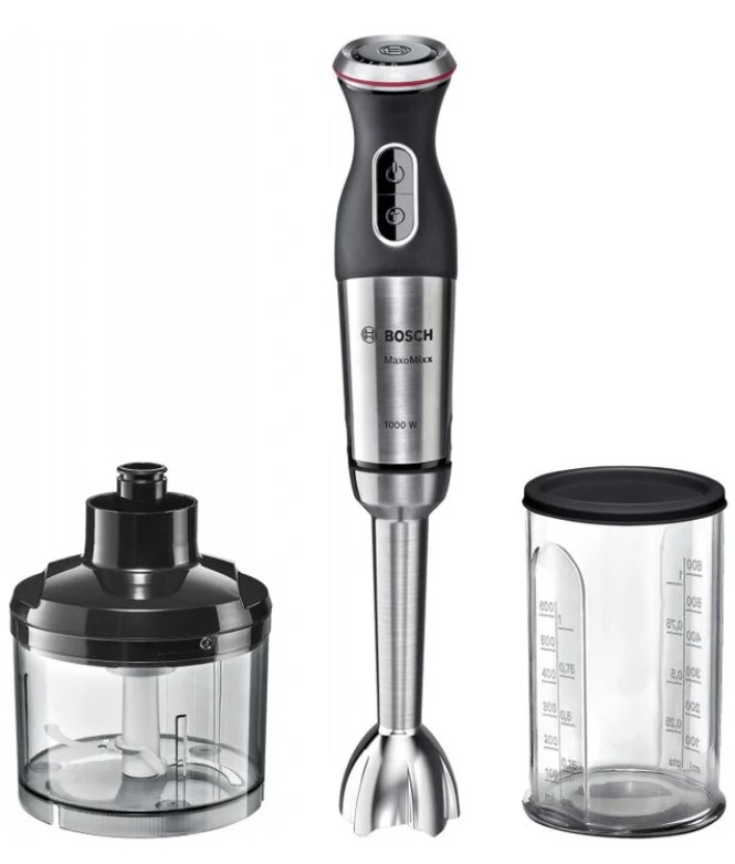 Блендер погружной Bosch MaxoMixx MS8CM6120 нержавеющая сталь