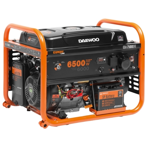 Генератор газо-бензиновый Daewoo Power Products GDA 7500DFE