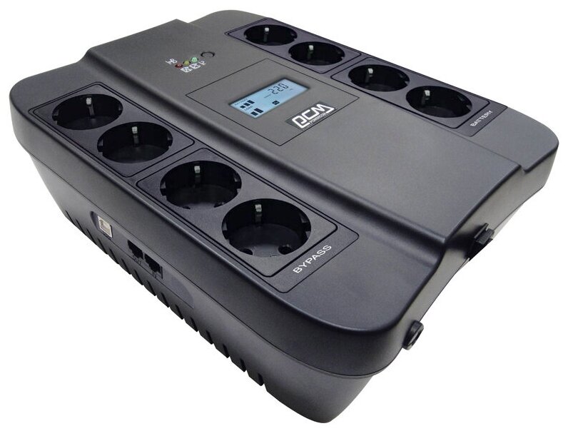 Источник бесперебойного питания Powercom SPD-900U LCD