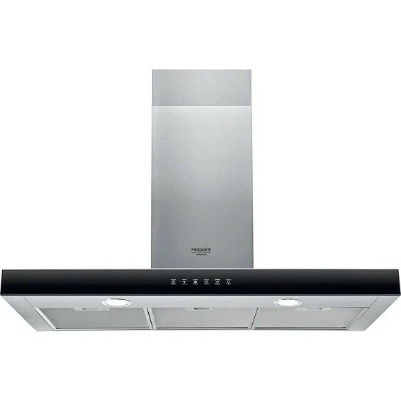 Вытяжка каминная Hotpoint-Ariston HIBS 9.8F LT X нержавеющая сталь