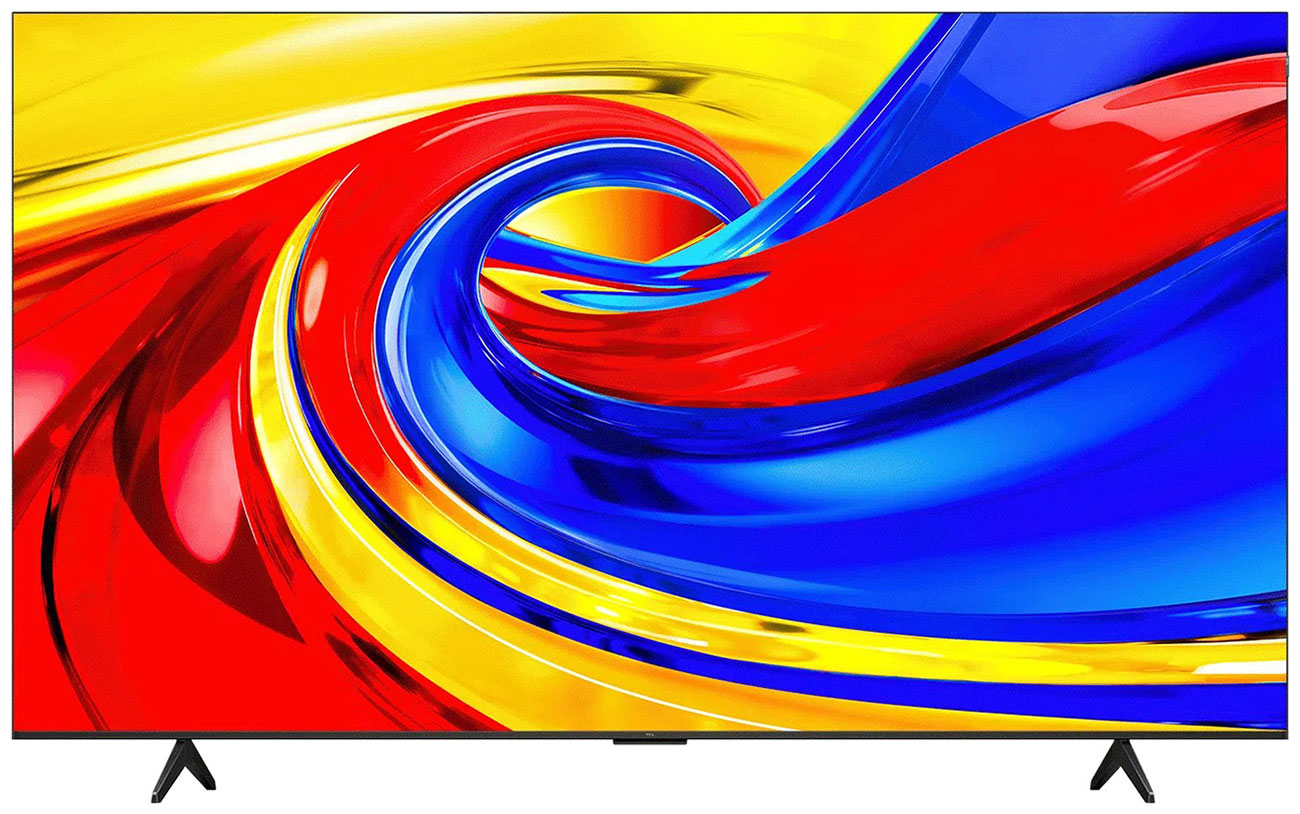 Телевизор TCL 75P7L, черный